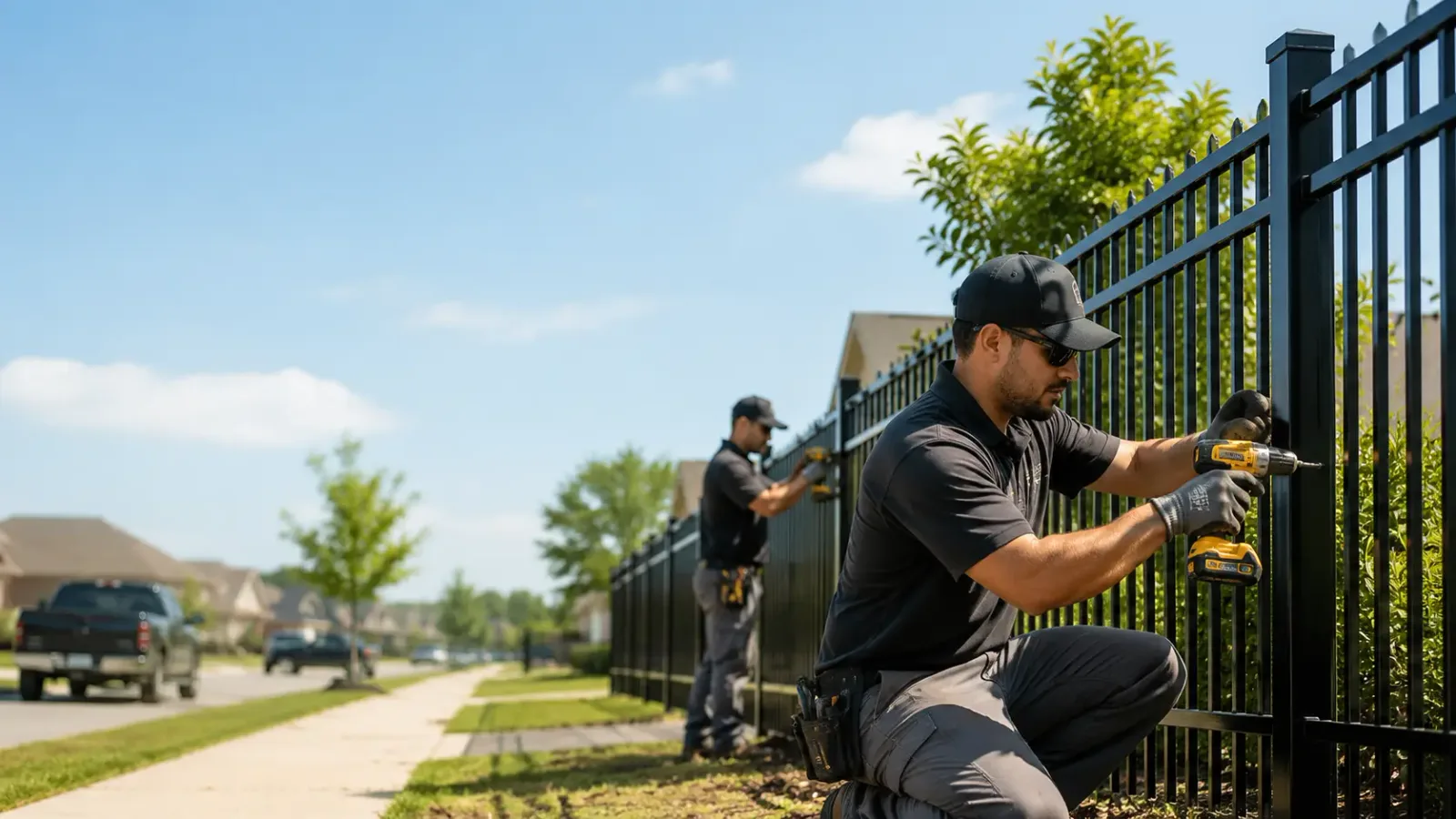 Metal Fence Installation in Quogue, NY